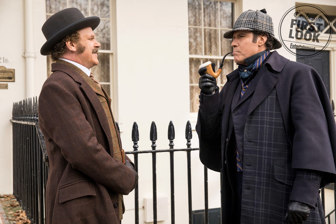 John C. Reilly and Will Ferrell in Holmes and Watson