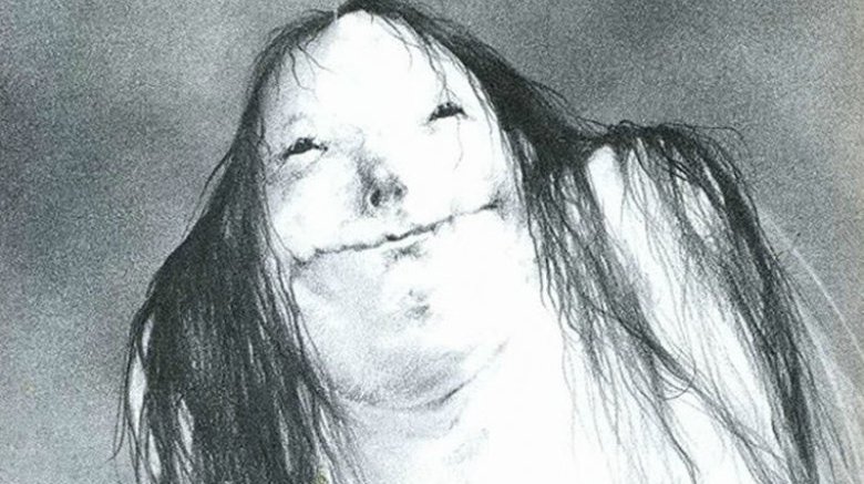 Scary Stories to tell in the dark drawing