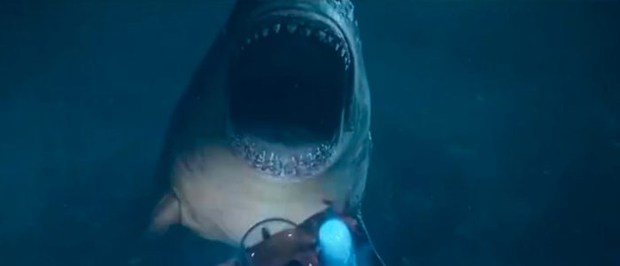 The megaladon in The Meg