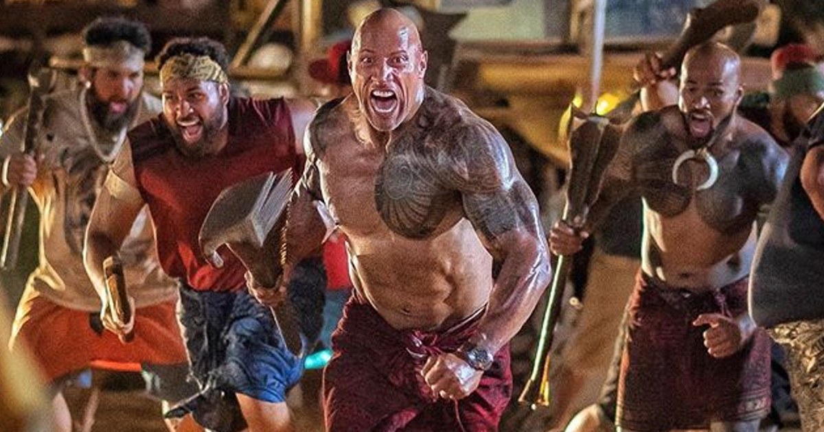 Dwayne Johnson in Hobbs and Shaw