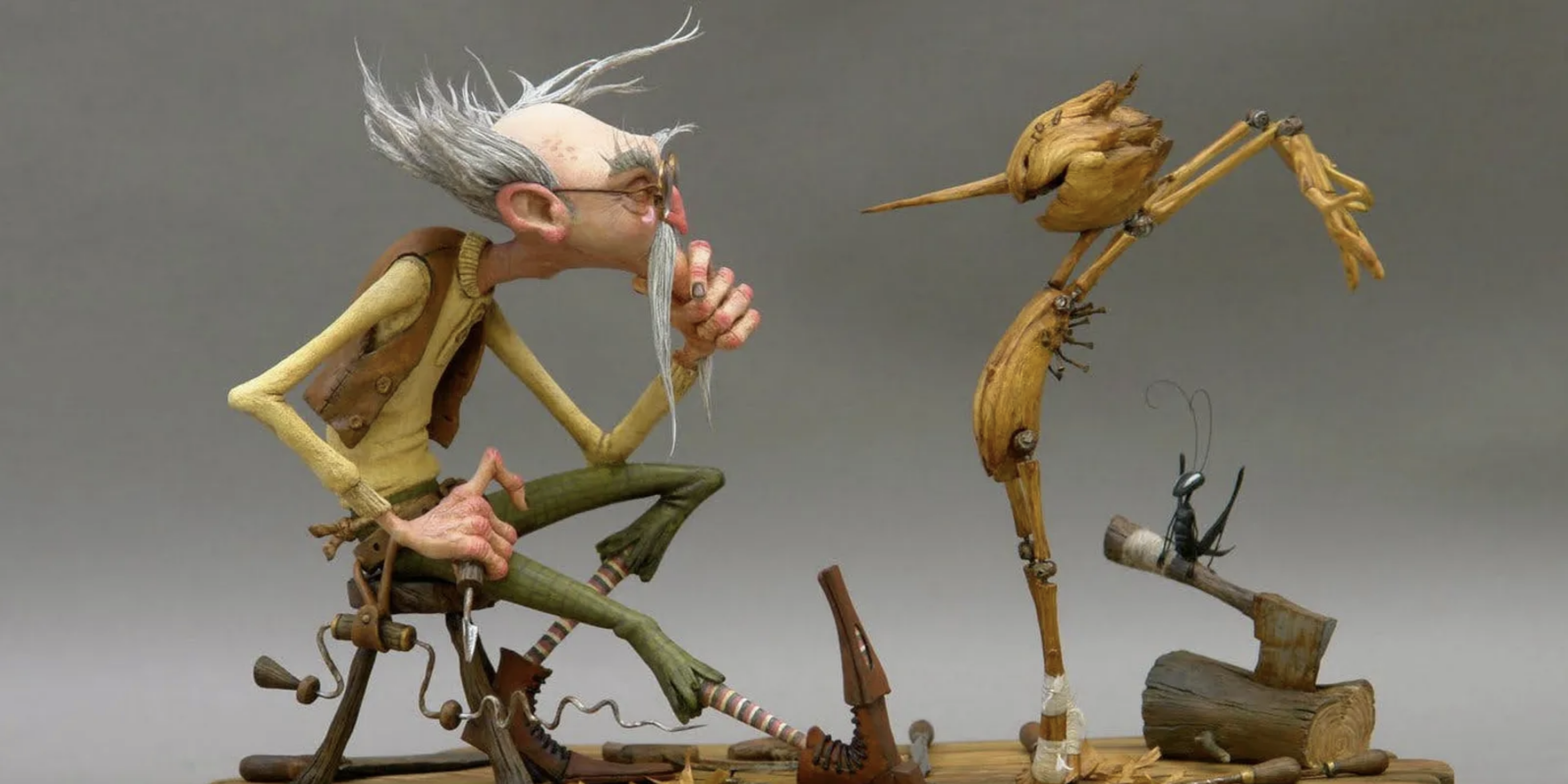 Guillermo Del Toros Stop Motion Pinocchio Film Hat Eine Stimme TUNLOG