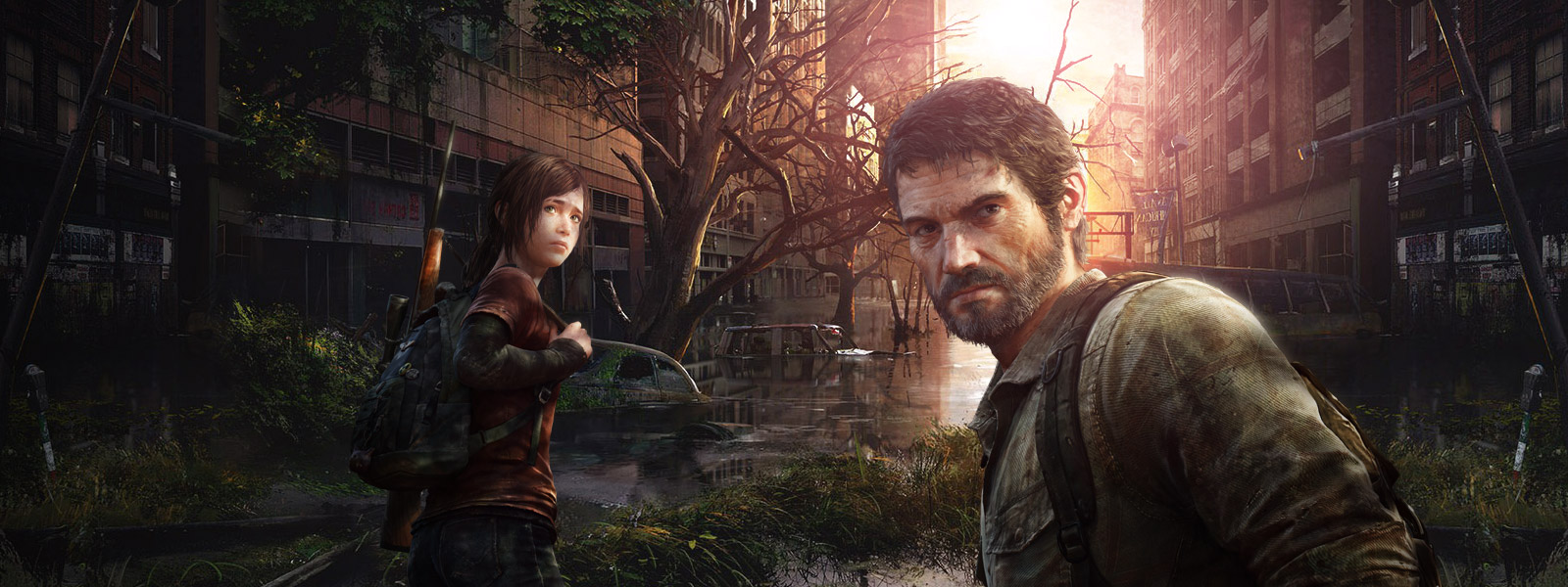 Ellie and Joel in The Last of Us