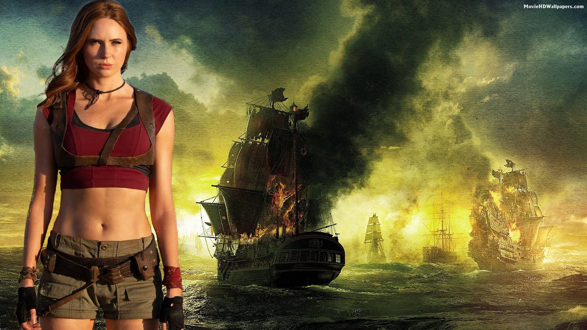Rumor: Karen Gillan Eyed for 'Pirates of the Caribbean' Reboot - Movie