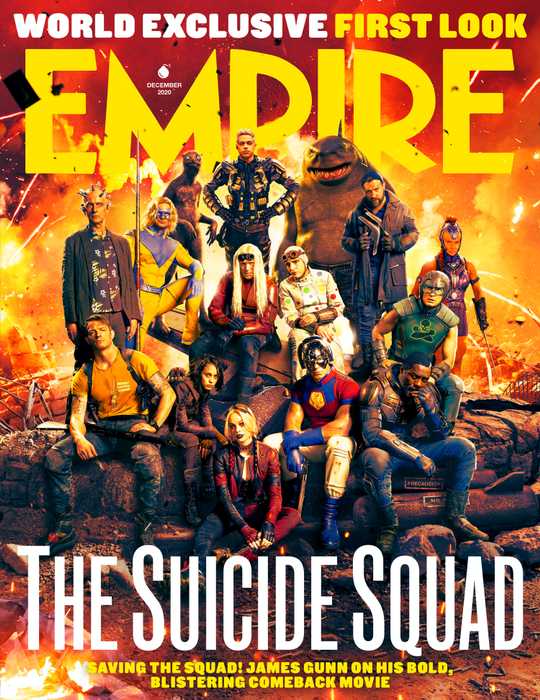 Suicide Squad cover for Empire magazine