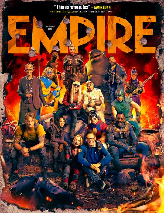 Suicide Squad cover for Empire Magazine subscribers
