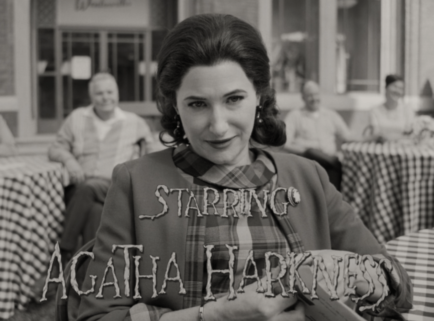 Kathryn Hahn as Agatha Harkness in WandaVision