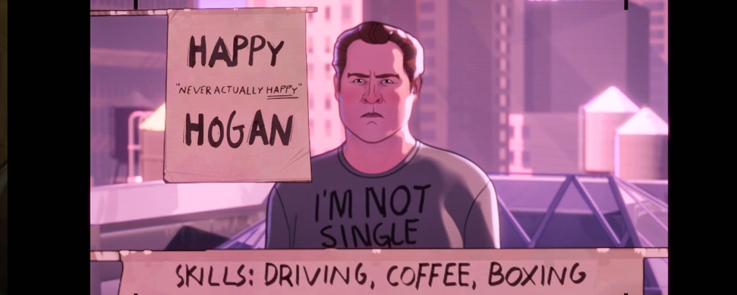 Happy Hogan in What If