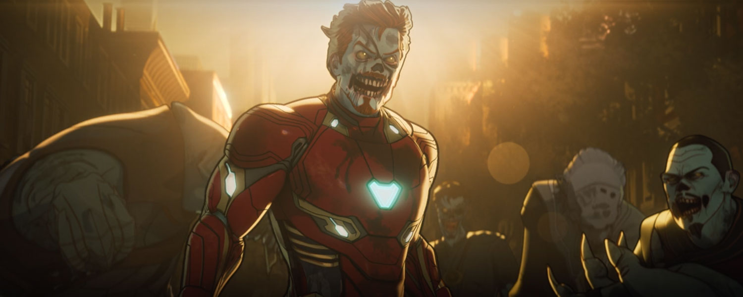 Zombie Iron Man, Doctor Strange and Wong in What If?