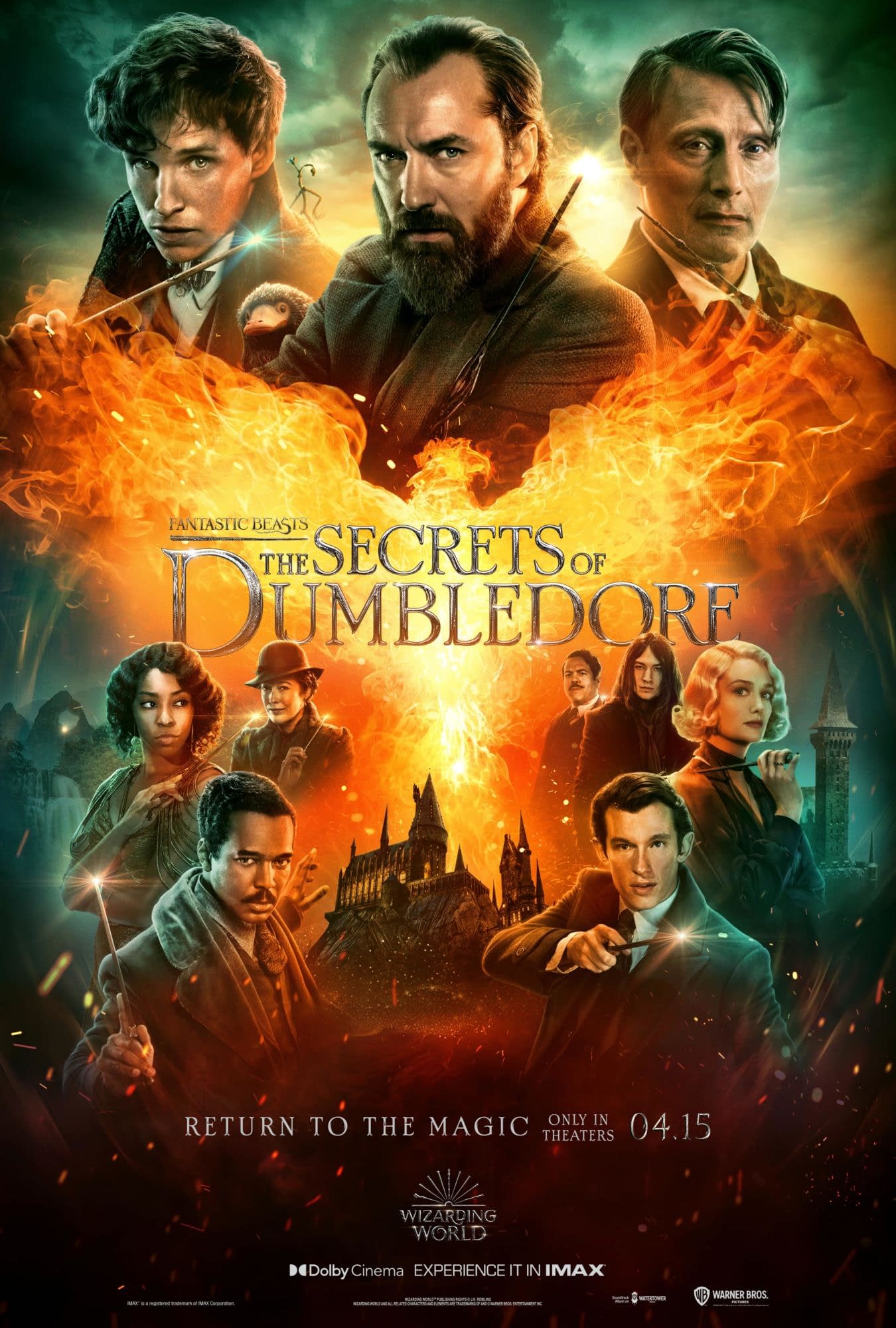 The Secrets of Dumbledore final poster
