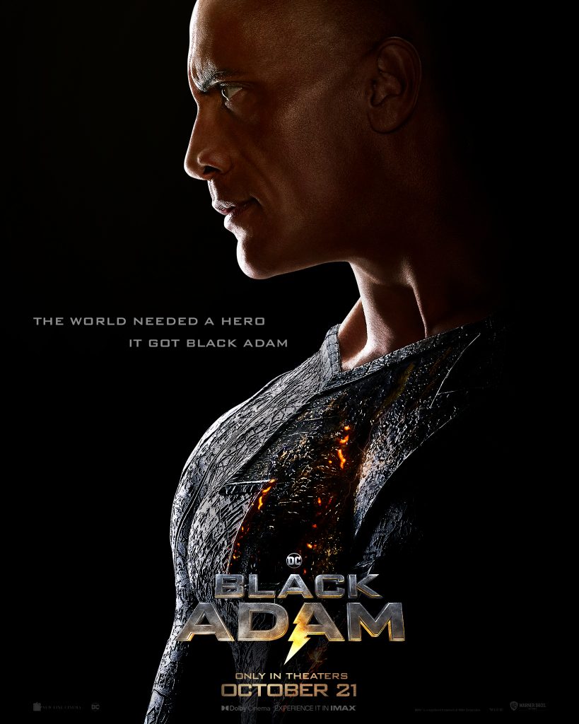 Black Adam teaser poster