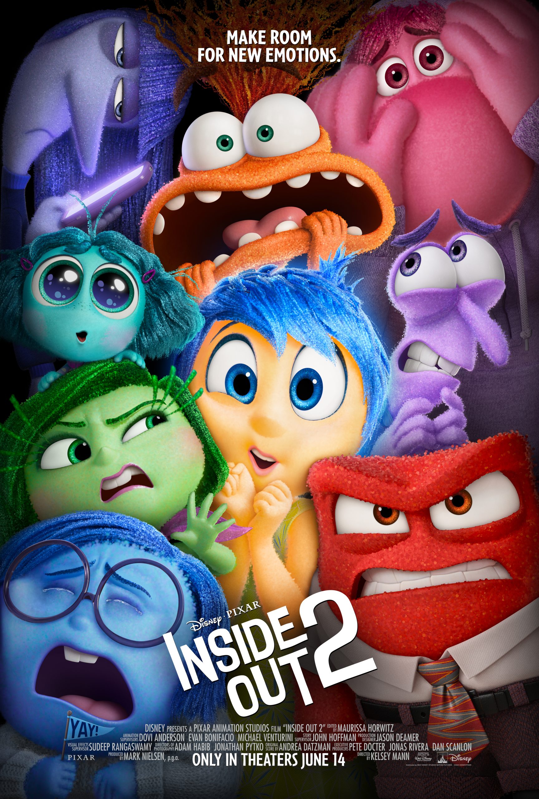 Inside Out 2 Full Trailer Released for Pixar Sequel - Movie News Net